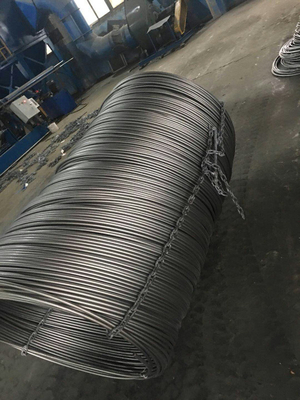 Shot Blasting Machine PMW-4350 voor ronddraadstaaf aanpassing in de schroefindustrie
