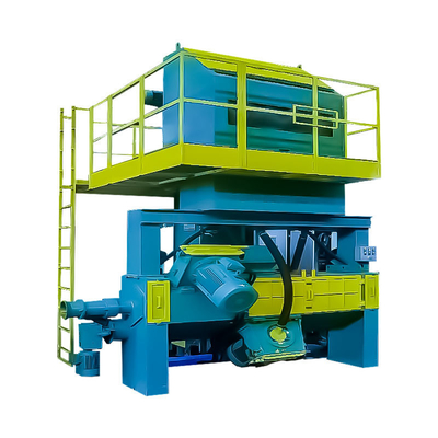 Economische en inline continue draadstaaf-schotblaasmachine met stuwkracht