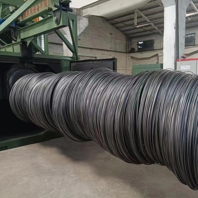 Elektrische enkelstation Blauwe volle spoel draad Shot Blasting Machine voor en energiebesparing