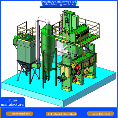 Automatische groene putloze inline draadstaaf met een aangepast ontwerp