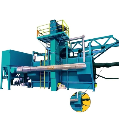 Eenvoudige mandrel draadstaaf spoel Shot Blasting Machine met after-sales service