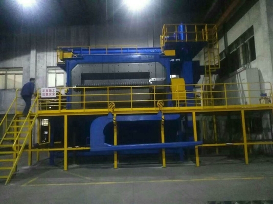 80 ton zes meter hoge schijf geschoten blaasmachine hoge capaciteit staalindustrie