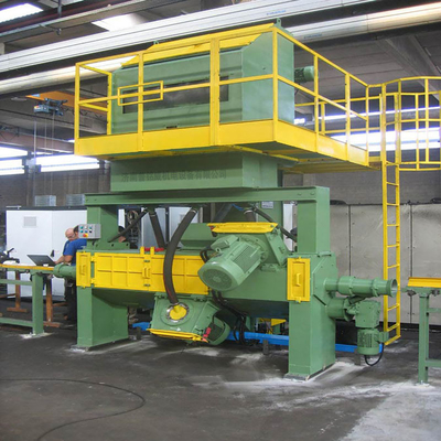 Continu Wire Rod Shot Blasting Machine 3-4 stuwkoppen voor aangepaste blazing