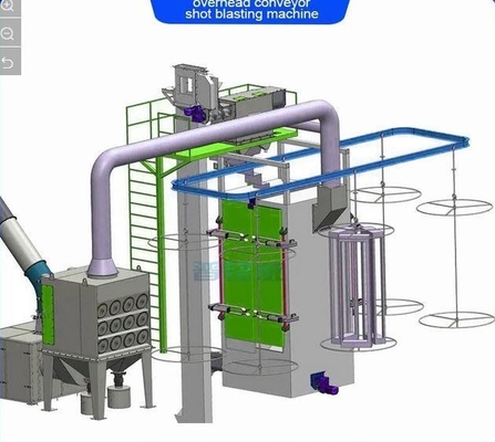 Conveyor Shot Blasting Machine Catenary-Through Abrator met after-sales service