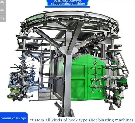 Conveyor Shot Blasting Machine Catenary-Through Abrator met after-sales service