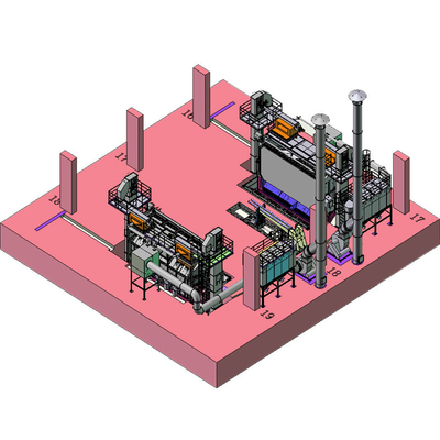 Exclusieve mandrel reiniging apparatuur Draadstaaf spoel Shot Blasting Machine Customization