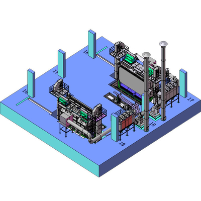 Exclusieve mandrel reiniging apparatuur Draadstaaf spoel Shot Blasting Machine Customization