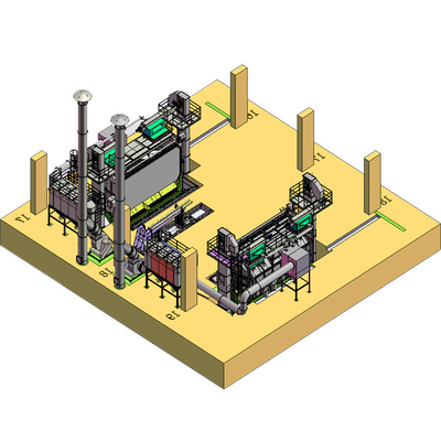 Hoge zuiverheid 4-9 rollen per uur ontkalkingssnelheid Draadstaaf spoel Shot Blasting Machine