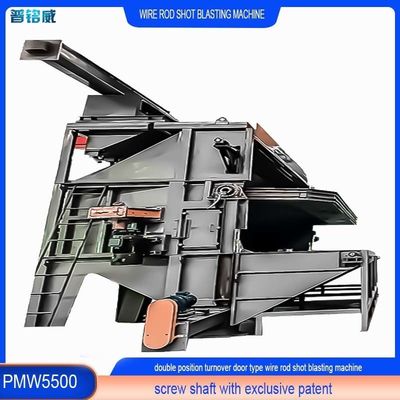 Hoogwaardige staaldraadindustrie Elektrische draadstaaf spoel geschoten blaasmachine elektrisch