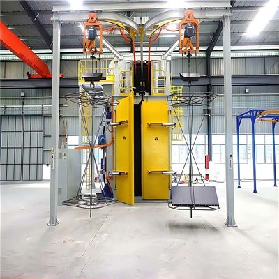 Efficiënte haaktype schotblaasmachine voor oppervlaktebehandeling en versterking