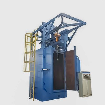 Hoge zuiverheid Q37-serie Geen putspinner enkelhanger schoonmaak Shot Blasting Machine