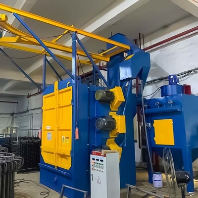 Op maat gemaakte polish-hook-type schotblaasmachine voor optimale oppervlaktevoorbereiding