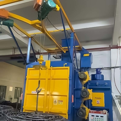 Op maat gemaakte polish-hook-type schotblaasmachine voor optimale oppervlaktevoorbereiding