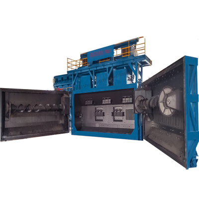 Elektrische Wire Rod Coil Shot Blasting Machine met aanpassingsoptie van Pumingwei