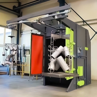 Q37-serie Hook Rail door type Shot Blasting Machines