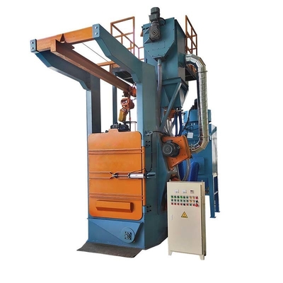 2500 kg Q37-serie Overhead Hanger Hook type Shot Blasting Machine voor gietstukken van staal