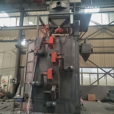 Elektrische blauwe schoonmaakspinner hanger schot blaasmachine met haakken aanpassing