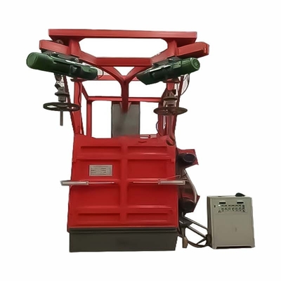 Elektrische brandstof 2500 kg Gele Spinner Hanger Hook type Shot Blasting Machine met 1