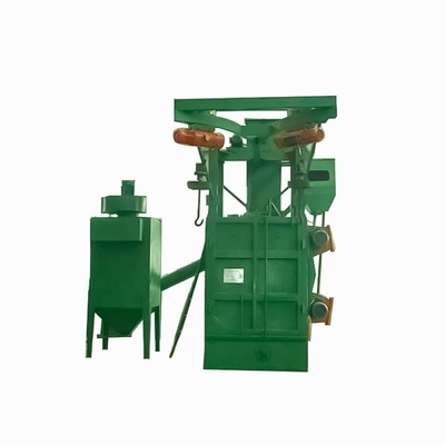 Elektrische brandstof 2500 kg Gele Spinner Hanger Hook type Shot Blasting Machine met 1