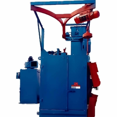 2500 kg gascilinder spinner schot blaasmachine met dubbele haak hanger ontwerp