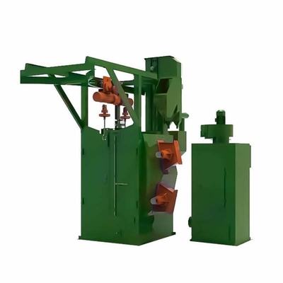 Overhead type Spinner Hanger Shot Blasting Machine met aangepaste haakjes en blastwielen
