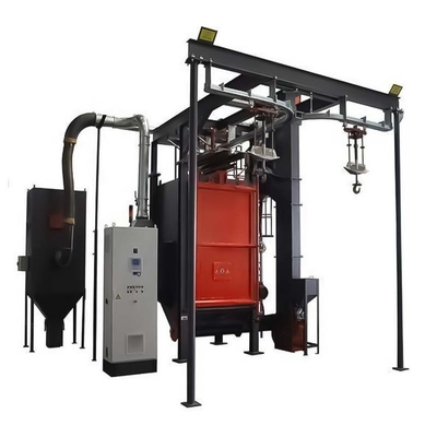 Overhead type Spinner Hanger Shot Blasting Machine met aangepaste haakjes en blastwielen