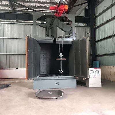 Gepersonaliseerde Hook Rail Spinner Hanger Shot Blasting Machine met technische ondersteuning