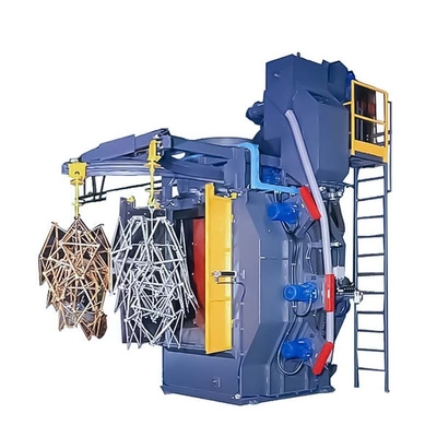 Crawler Abrator Spinner Hanger Hook Type Shot Blasting Machine Internationale standaard