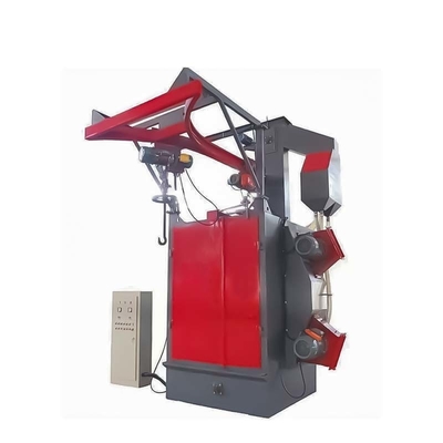 Double Hooks Q37 Series Hanger Abrasive Shot Blasting Machine voor oppervlaktebehandeling