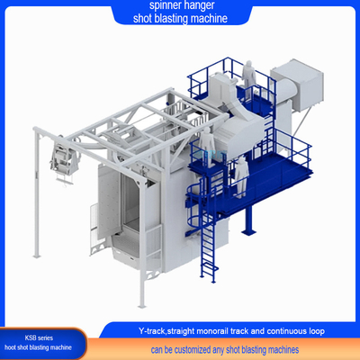 Meerdere machinegroottes 20 jaar ervaring Spinner hanger type Shot Blasting Machine