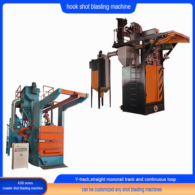 Meerdere machinegroottes 20 jaar ervaring Spinner hanger type Shot Blasting Machine