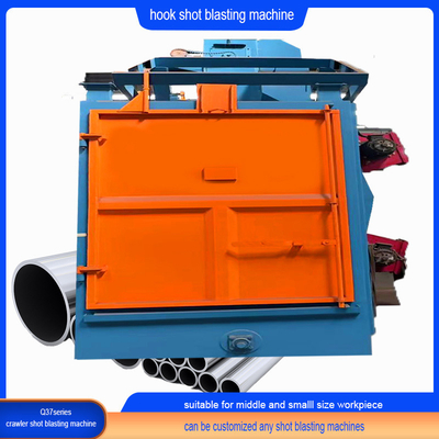 Aanpassing Hook Overhead Rail Type Shot Blasting Cleaning Machine voor roestverwijdering