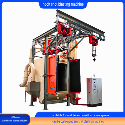 Crawler Abrator Max. hangerbelasting 2268 kg Spinnerhangerhaaktype straalmachine