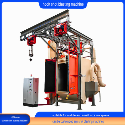 Crawler Abrator Max. hangerbelasting 2268 kg Spinnerhangerhaaktype straalmachine