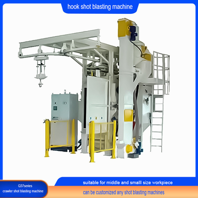 Op maat gemaakte verschillende modellen Haak type Shot Blasting Cleaning Machine voor T/T betalingsvoorwaarden