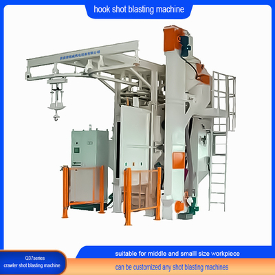 Op maat gemaakte verschillende modellen Haak type Shot Blasting Cleaning Machine voor T/T betalingsvoorwaarden
