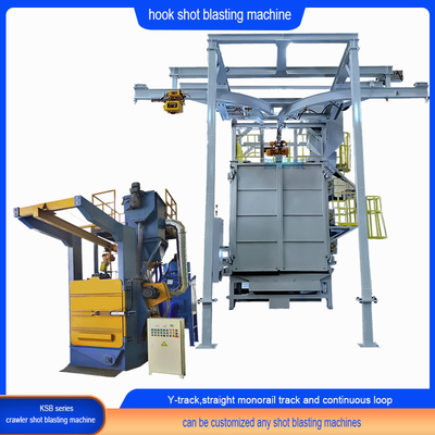 Verbeter uw ontlastingsproces met Spinner Hanger Shot Blasting Machine en Moving Hook
