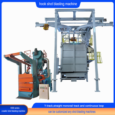 Verbeter uw ontlastingsproces met Spinner Hanger Shot Blasting Machine en Moving Hook