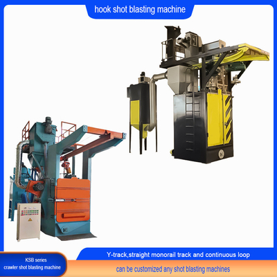 Aanpasbare Spinner Hanger Shot Blasting Machine voor het blazen van resultaten en efficiëntie