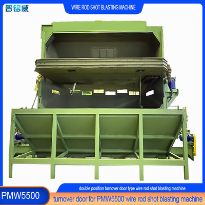 Wire Rod Coil Shot Blasting Machine met een hoge zuiverheid en een toegepast patent mandrel