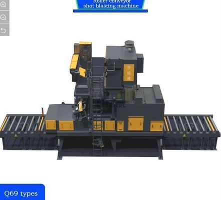 4*11kw High Convection Pre-Heater Roll Conveyor Shot Blasting Machine Aanpassing