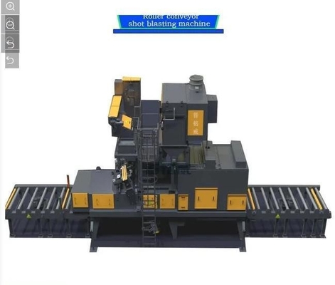 Hoogconvectie voorverwarmingsrolconveyor schotblaasmachine met één en producten