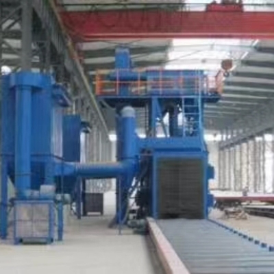 Aanpasbare Roller Type Shot Blasting Machine voor staal structurele onderdelen uw behoeften