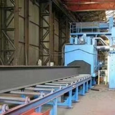 Aanpasbare Roller Type Shot Blasting Machine voor staal structurele onderdelen uw behoeften