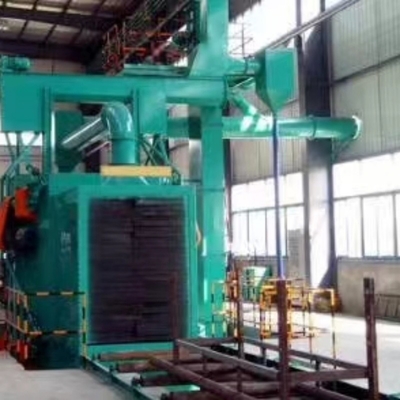 Aanpasbare Roller Type Shot Blasting Machine voor staal structurele onderdelen uw behoeften