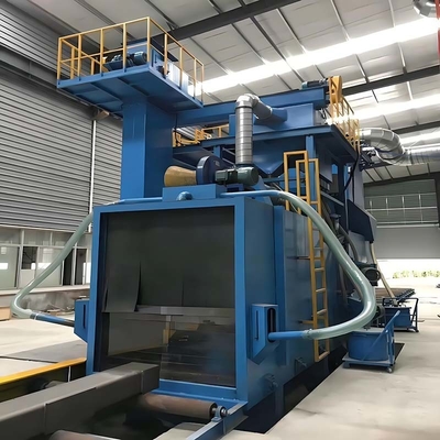 Q69-serie Roller Type Pass Through Automatic Shot Blasting Machine met aangepast ontwerp