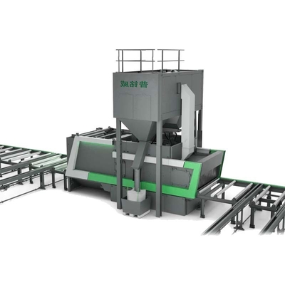 Op maat gemaakte Q69 door middel van type rollend vervoerband Shot Blasting Machine voor roestverwijdering