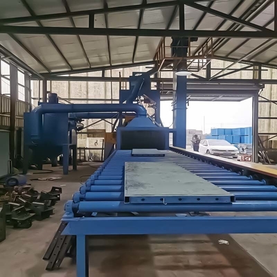 Op maat gemaakte Q69 door middel van type rollend vervoerband Shot Blasting Machine voor roestverwijdering