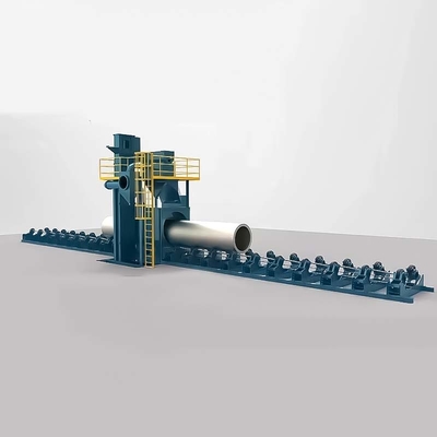 Aanpassing Roller Pass Through Shot Blasting Machine voor oppervlakte voorbehandeling lijn