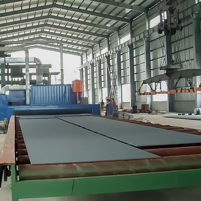 Aanpassing Roller Pass Through Shot Blasting Machine voor oppervlakte voorbehandeling lijn